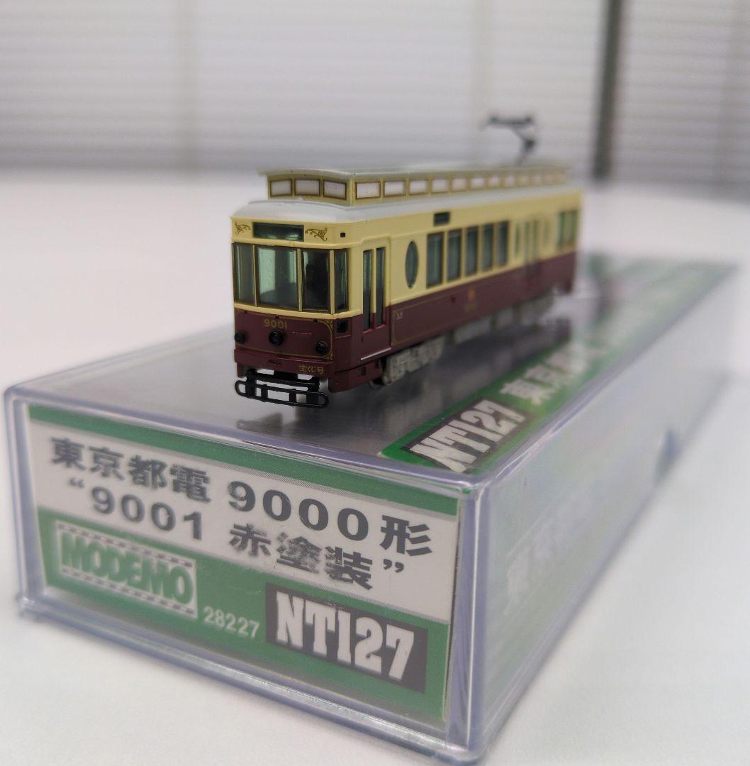 鉄道模型 東京都電 9000形 9001 赤塗装