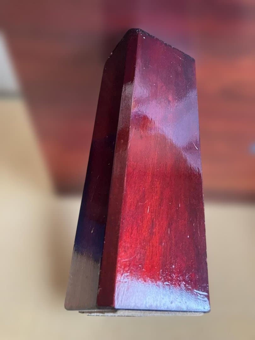 《希少》鈴木家具の天然無垢・高級銘木一枚板座卓（ローテーブル）・光沢仕上げ 和室