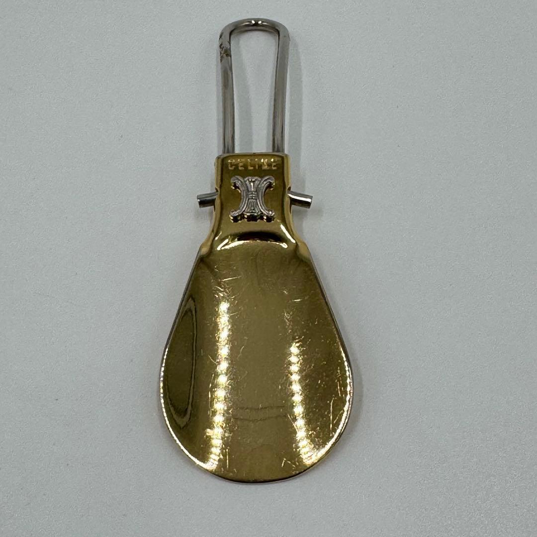 CELINE セリーヌ トリオンフ ゴールド 折りたたみ シューホーン 靴べら