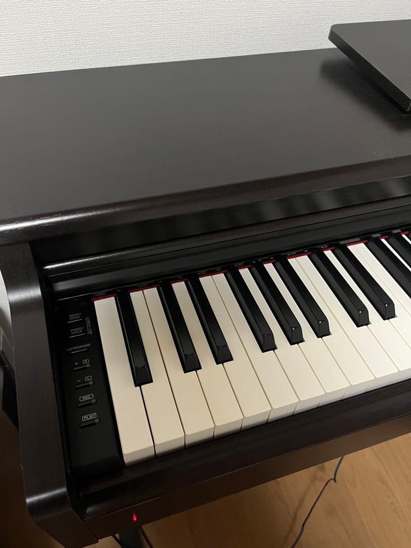 【送料込】YAMAHA ARIUS YDP-164 電子ピアノ イス　ブラウン