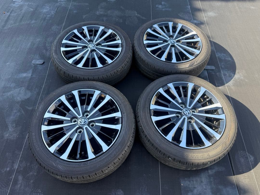 トヨタ ルーミー　175/55R15 5J ＋40 タイヤ・ホイールセット