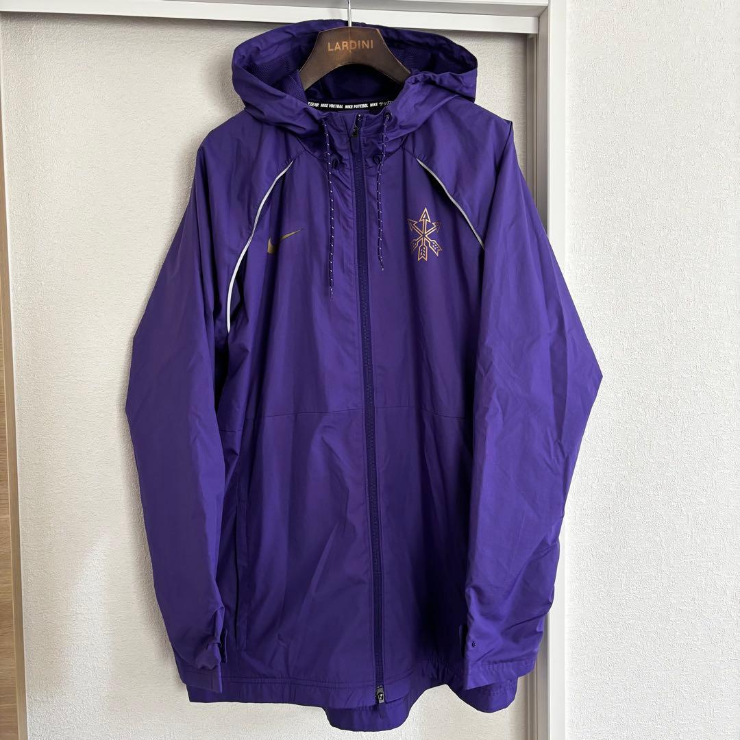 【レア】サンフレッチェ広島 AWAYFジャケット ヴァイオレット XL