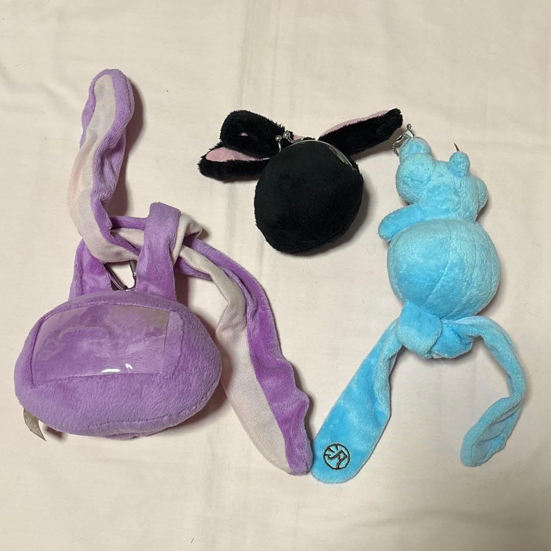 チャックスGP 汎用うさぎ ぬいぐるみ 3点セット