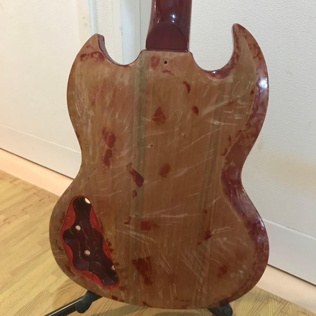 Burny エレキギター SGタイプボディ