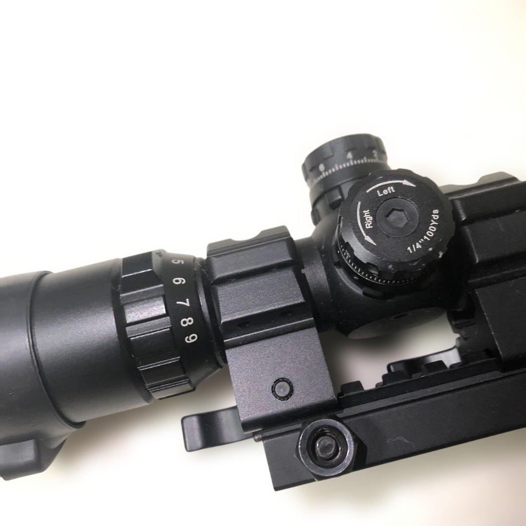 （美品）東京マルイ イルミネーテッドショートズームスコープ　ドットサイト