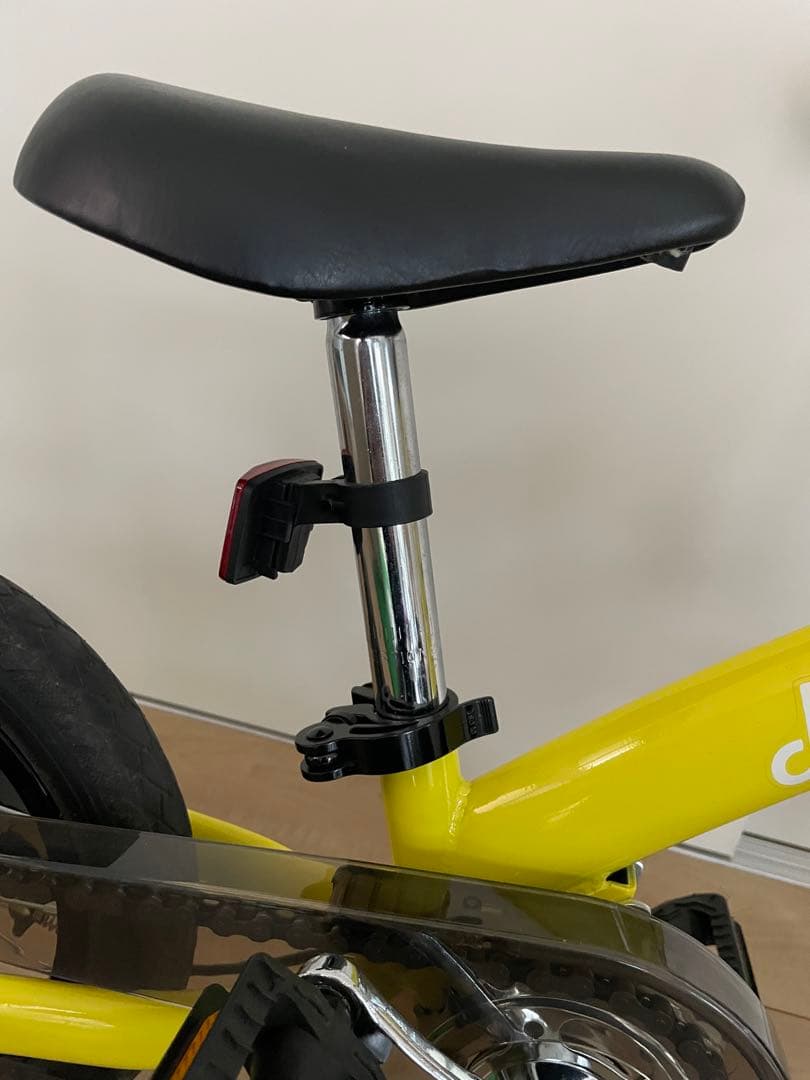 【美品】へんしんバイク　黄色 12インチ