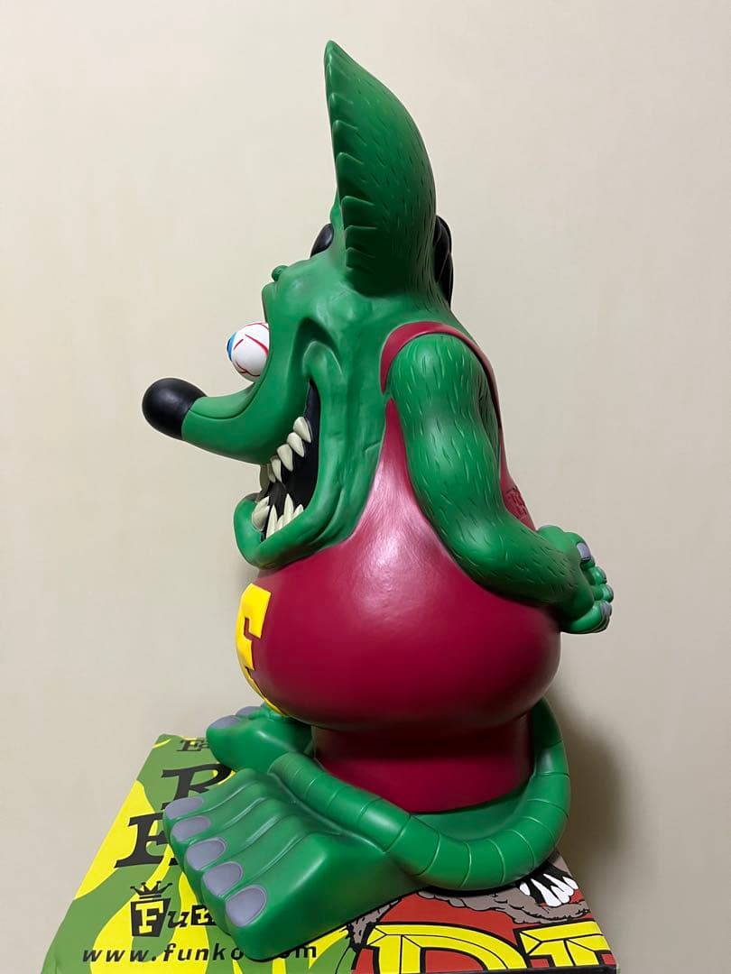RAT FINK Wacky Wobbler 緑色フィギュア 約30cm