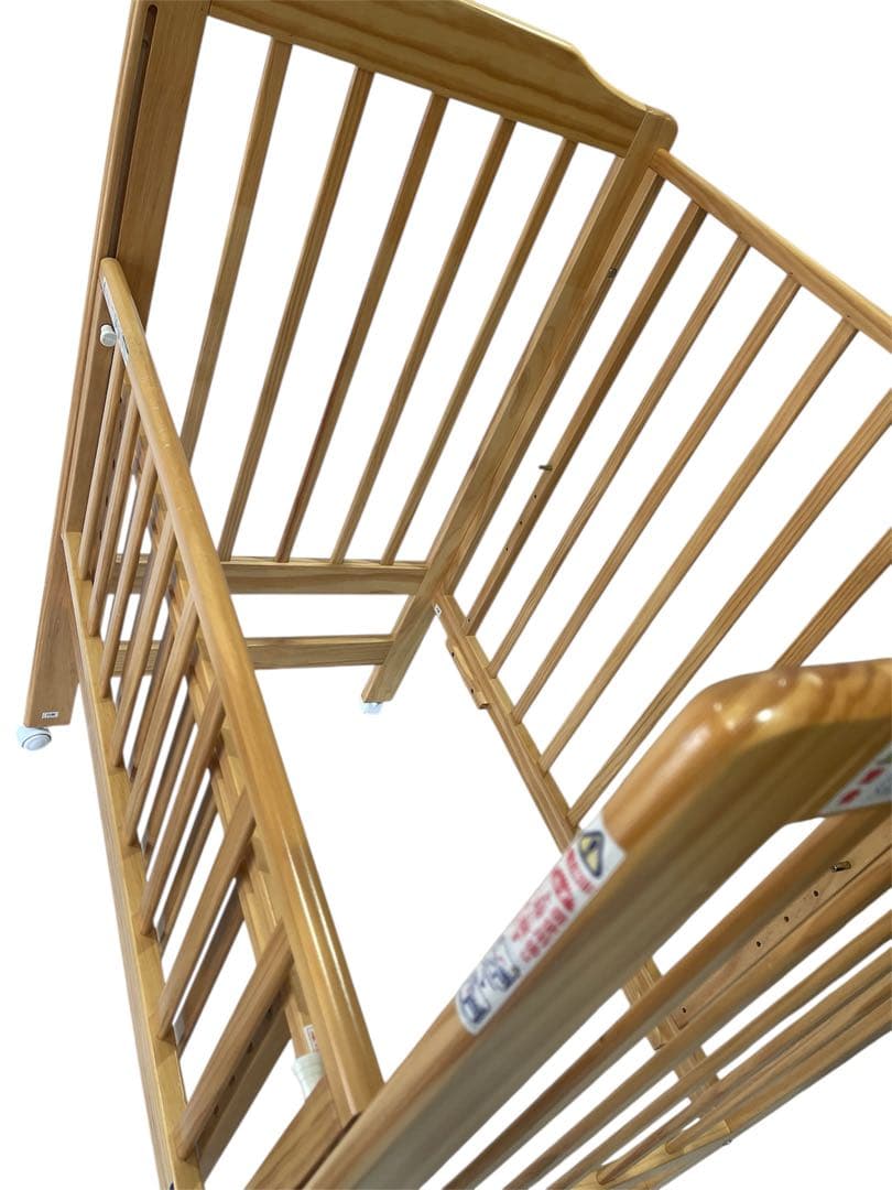 【美品】KATOJI カトージ ベビーベッド +コンパクトベッド