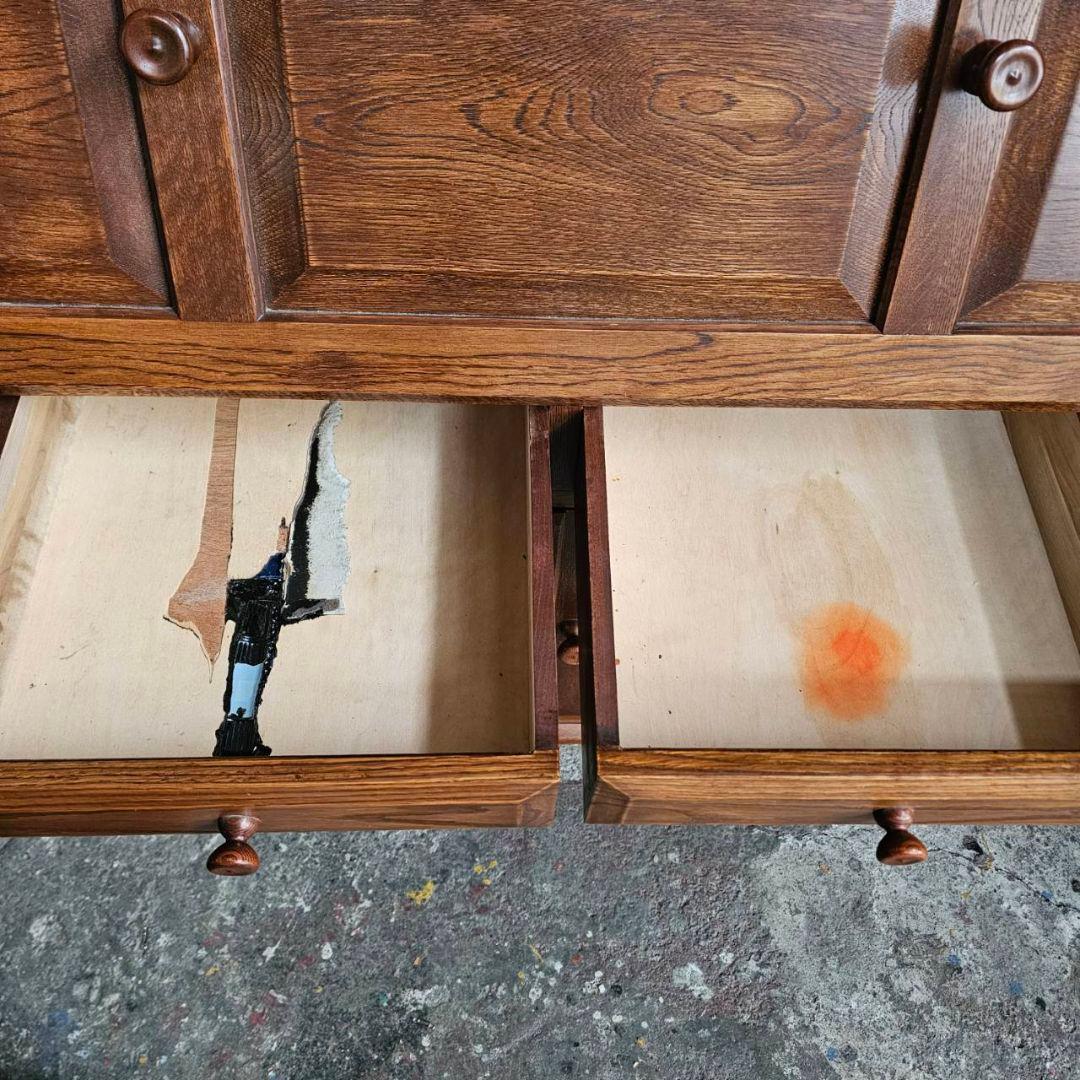 木製 本棚 吉田璋也？ 辰巳木工？ ビューローブックケース ライティング