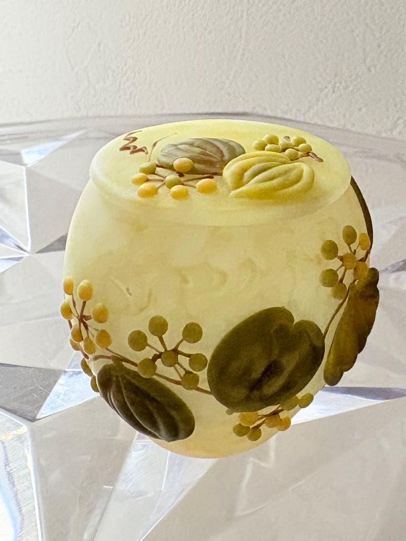 川北友果　山帰来　蓋物　ハンドメイド　一品物