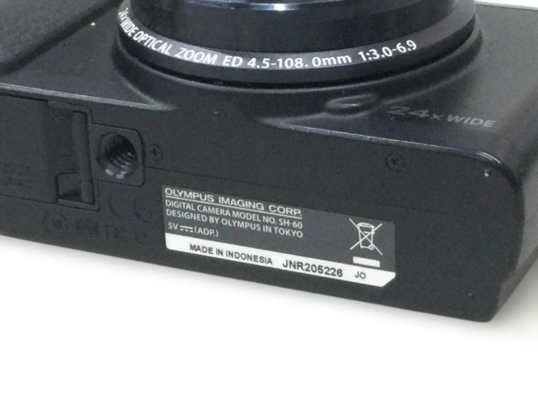 OLYMPUS STYLUS sh-60 オリンパス コンパクトデジタルカメラ