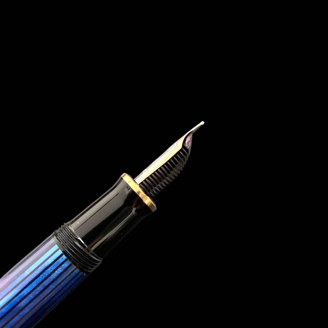 PELIKAN ペリカン スーべレーン M400 14C-585 EF 青縞