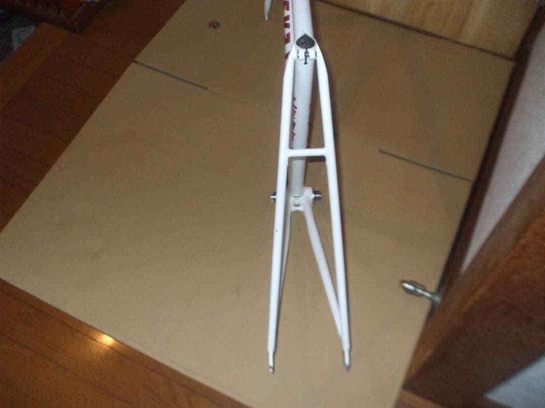 LEVEL ピストフレーム　2020年製造　クロモリ　フレーム njs　競輪