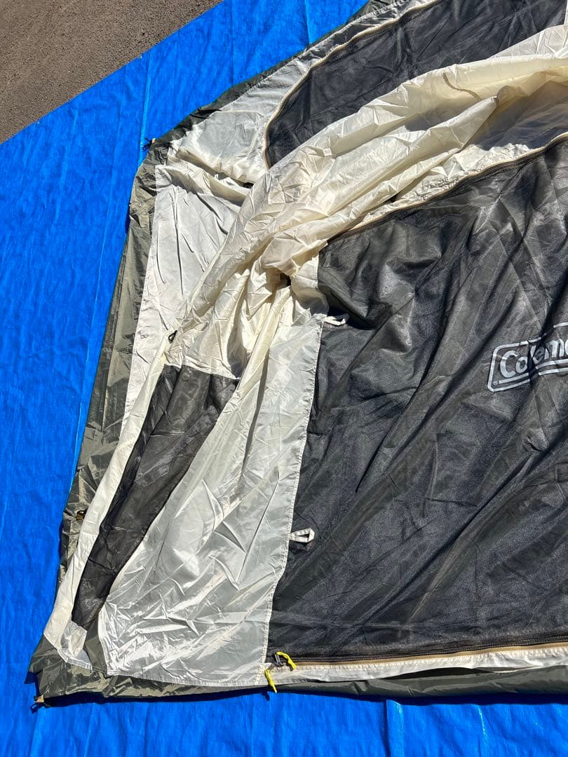 【美品】コールマン ラウンドスクリーン2ルームハウス オリーブ