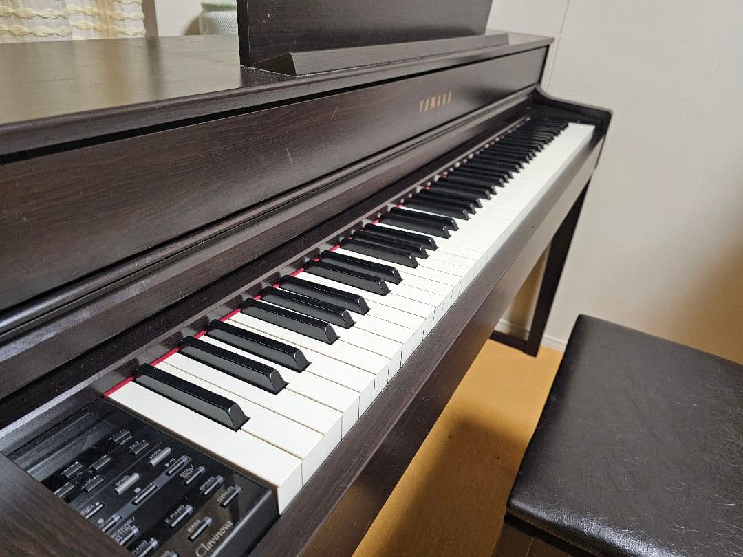 Yamaha 電子ピアノ CLP575R クラビノーバ 椅子付き