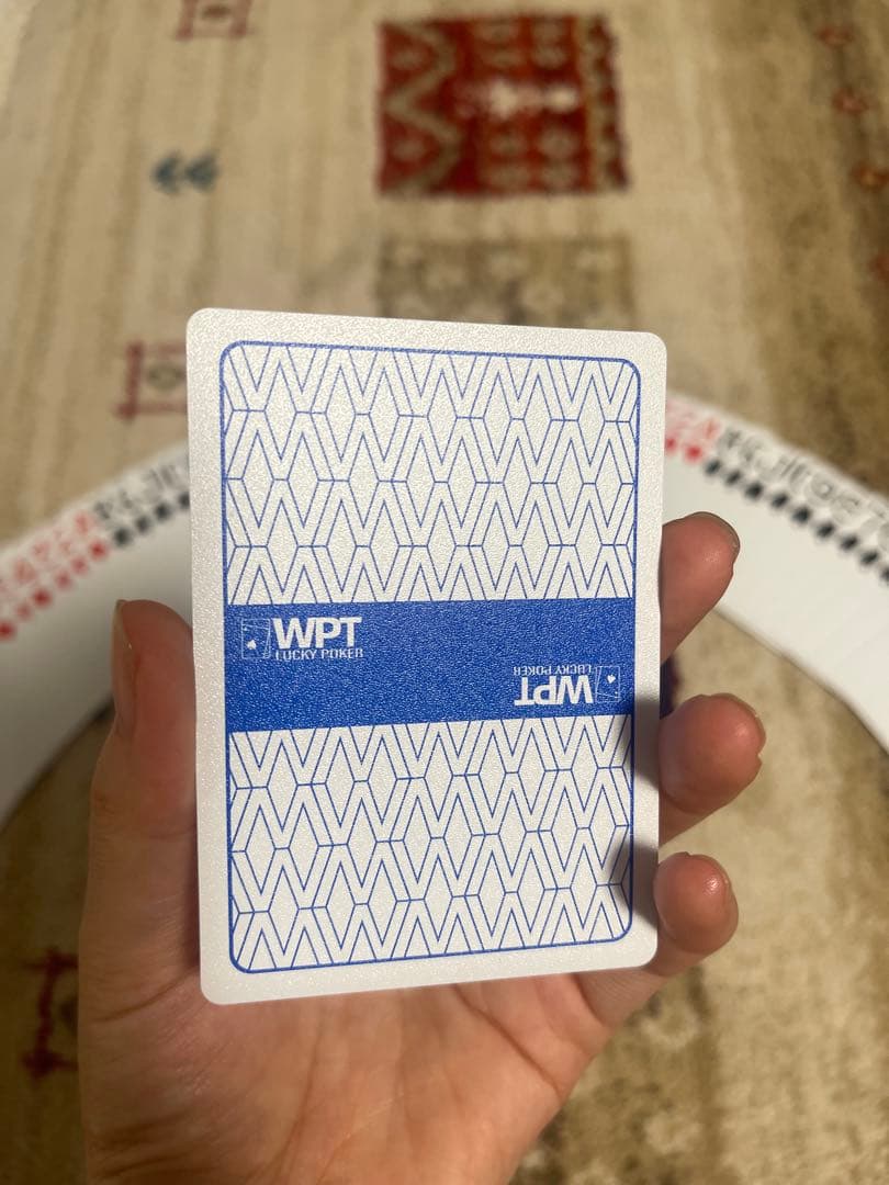 Ｔ＆M　ポーカー用プラスチックトランプ 防水（赤・青50セット)