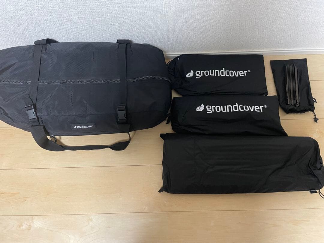 テント・タープ groundcover ACORN HOUSE 3.45 BLACK
