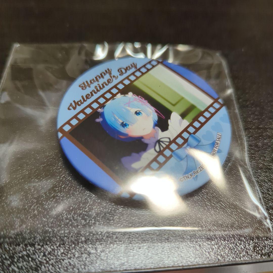 Re:ゼロから始める異世界生活 プリロール バレンタイン レム 缶バッジ