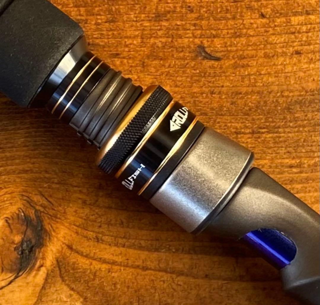 ジギングロッド　C562MH スロージギング　オフショアロッド　ベイトロッド　青