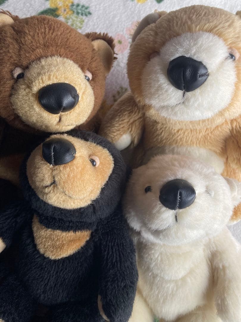 モンスイユ　マレーちゃん　ヒグマちゃん　4体セット