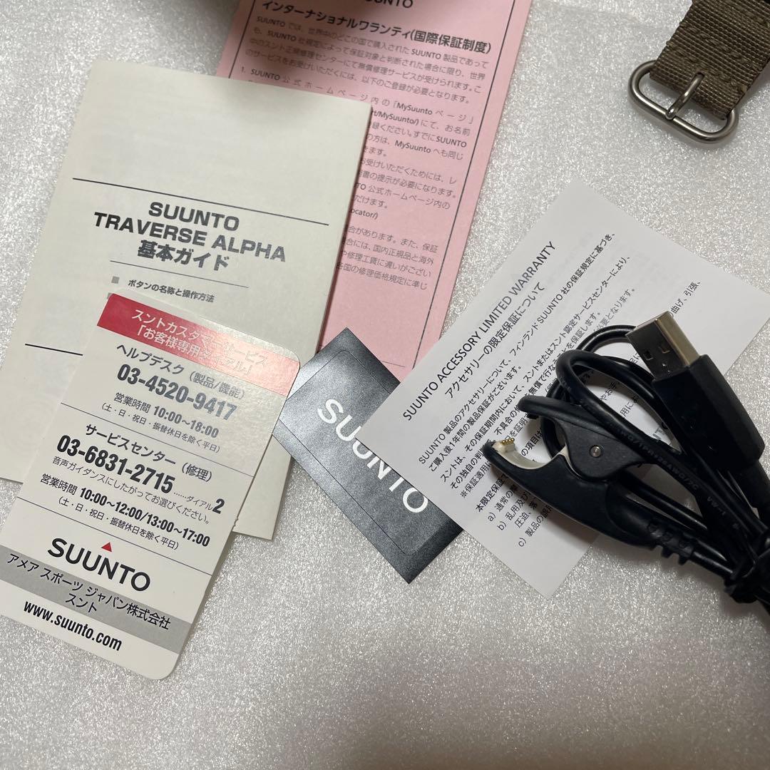 SUUNTO TRAVERSE ALPHA FOLIAGE完動品中古