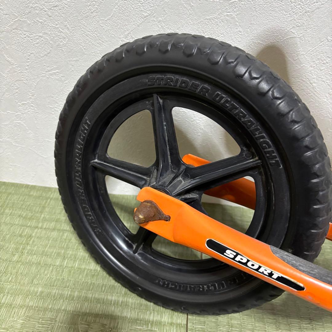 【日本正規品】ストライダー STRIDER スポーツモデル オレンジ 12インチ