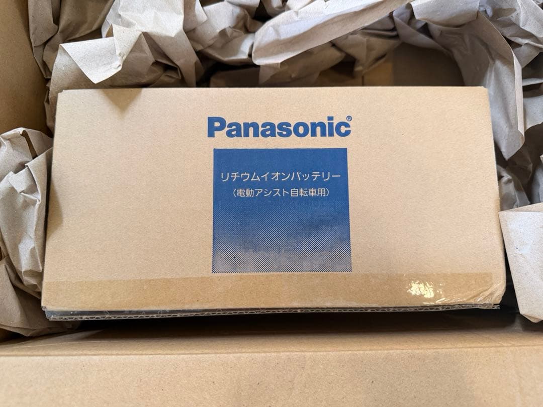 【新品未開封】パナソニック　電動自転車バッテリー 12Ah NKY578B02B