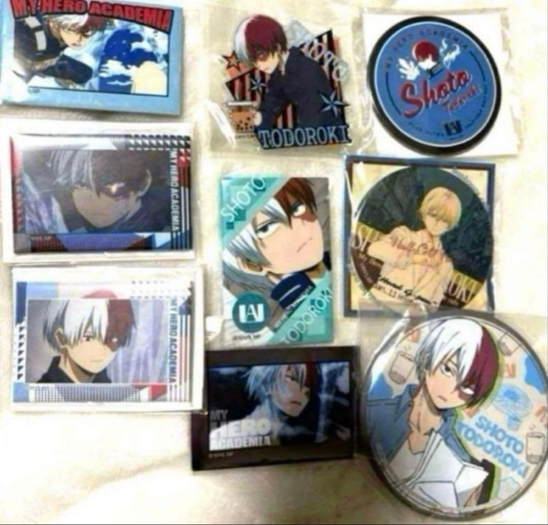 【まとめ売り】僕のヒーローアカデミア ヒロアカ 轟焦凍 缶バッジ ポストカード