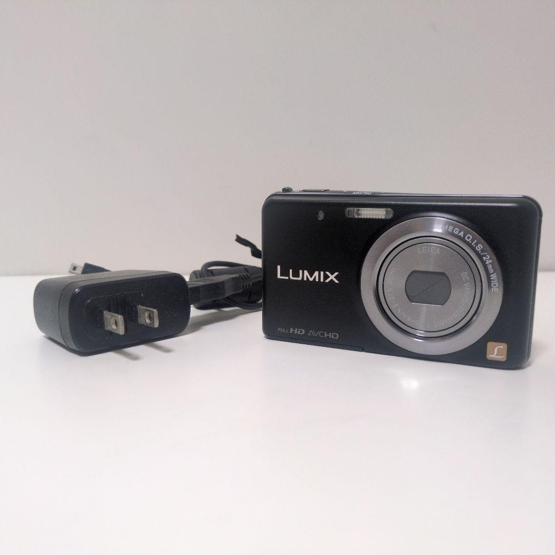Panasonic 【美品】DMC-FX80 デジタルカメラ ブラック 平成