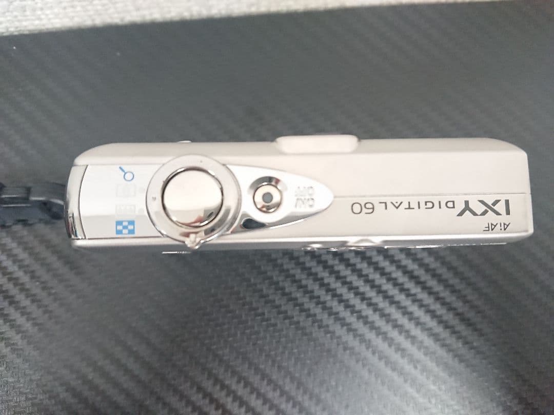 S 【通電確認済】 Canon IXY DIGITAL60 充電器 ケース付き