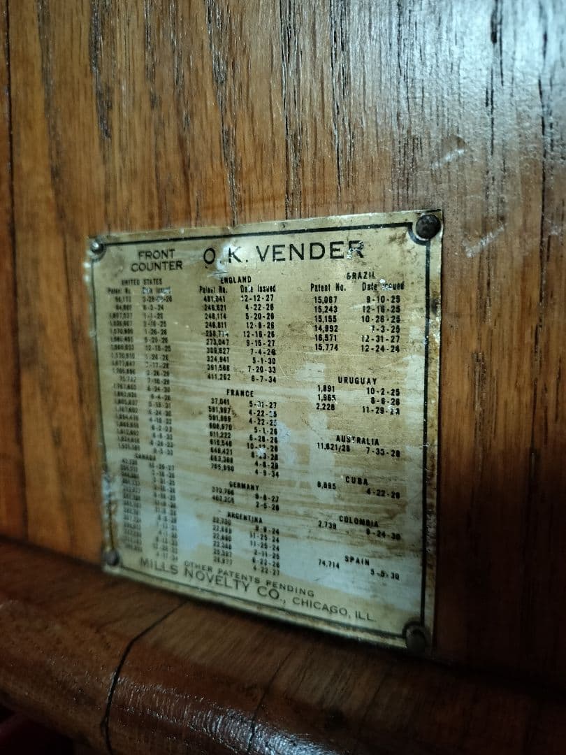 アメリカ スロットマシン 本物 アメリカンアンティーク ガレージ スロット 完動