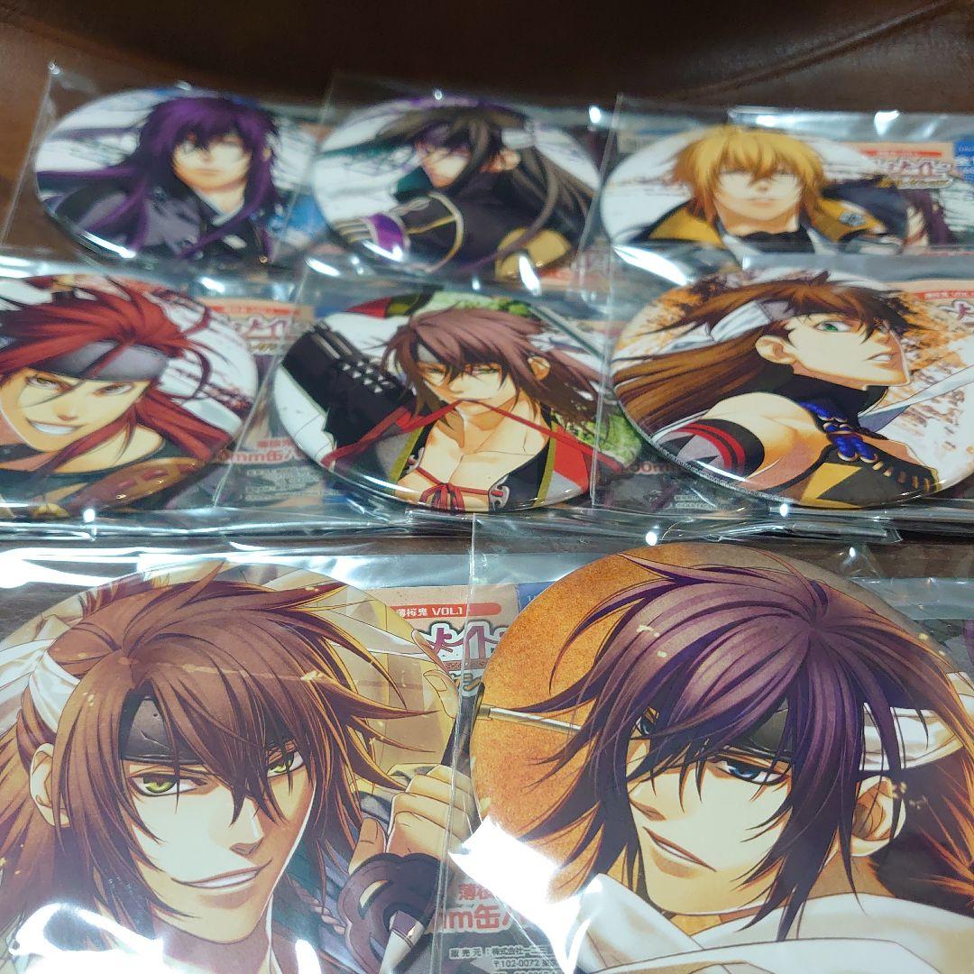 【未使用品】薄桜鬼　缶バッジコレクション　8個セット