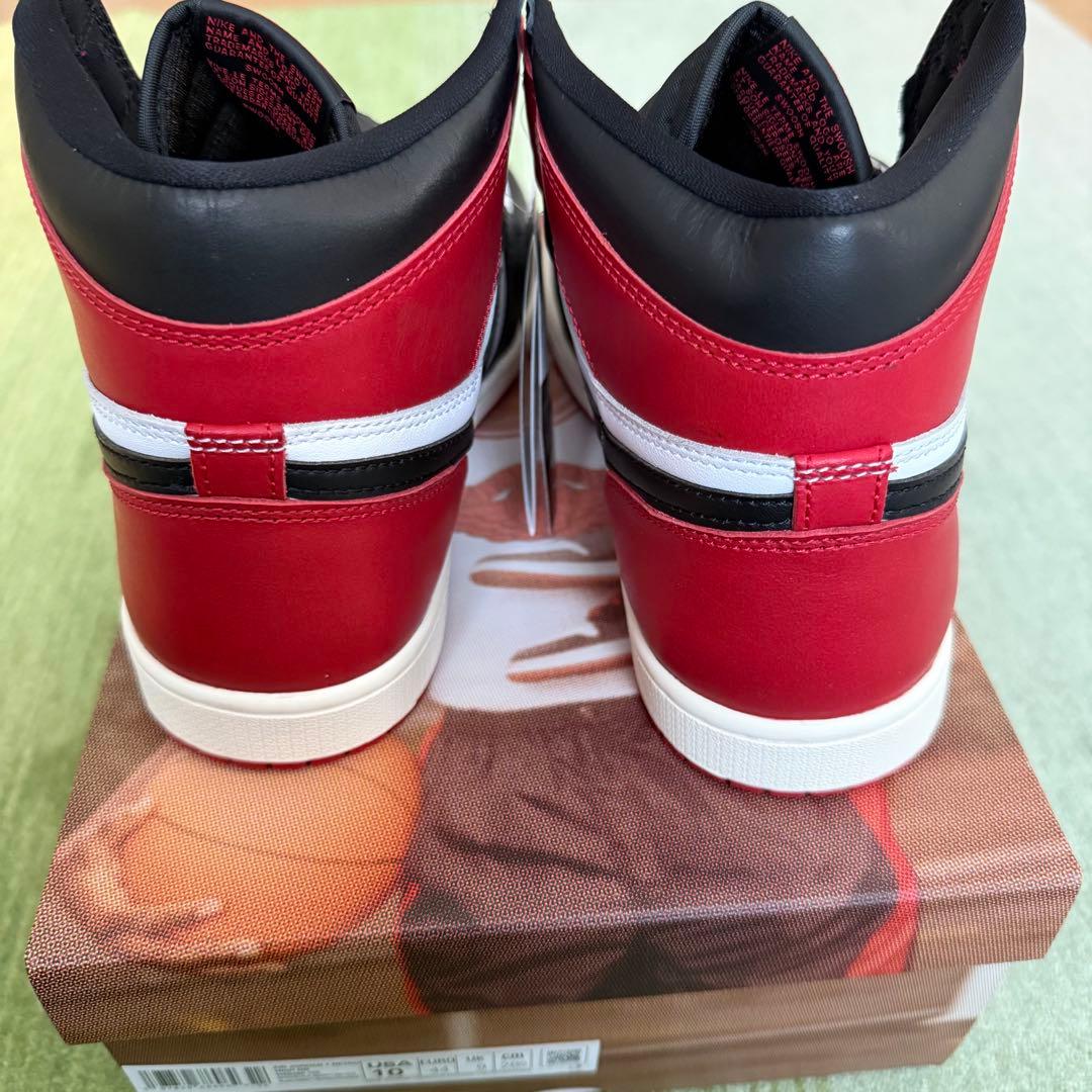 新品未使用 Nike Air Jordan 1 black toe 28cm