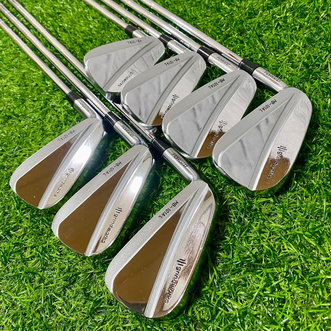【超希少】グラインドワークス MB-101A-L アイアン 7本 左 レフティ