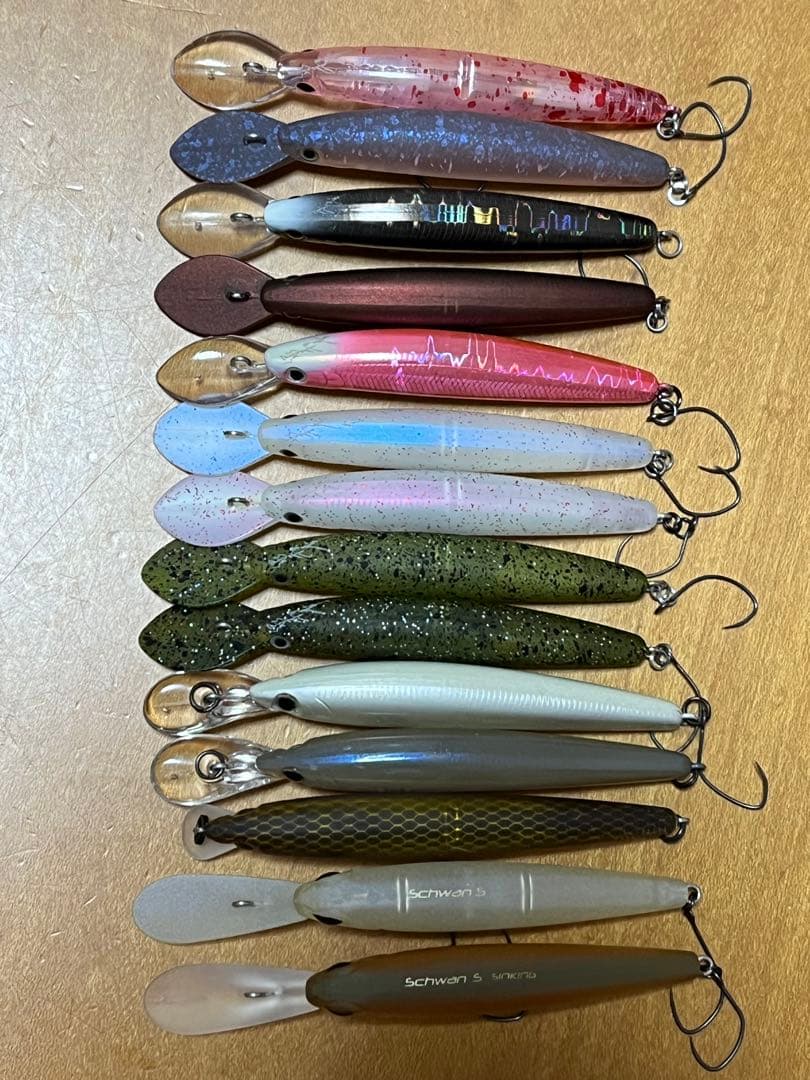 エリアトラウト　ミノー40個セット