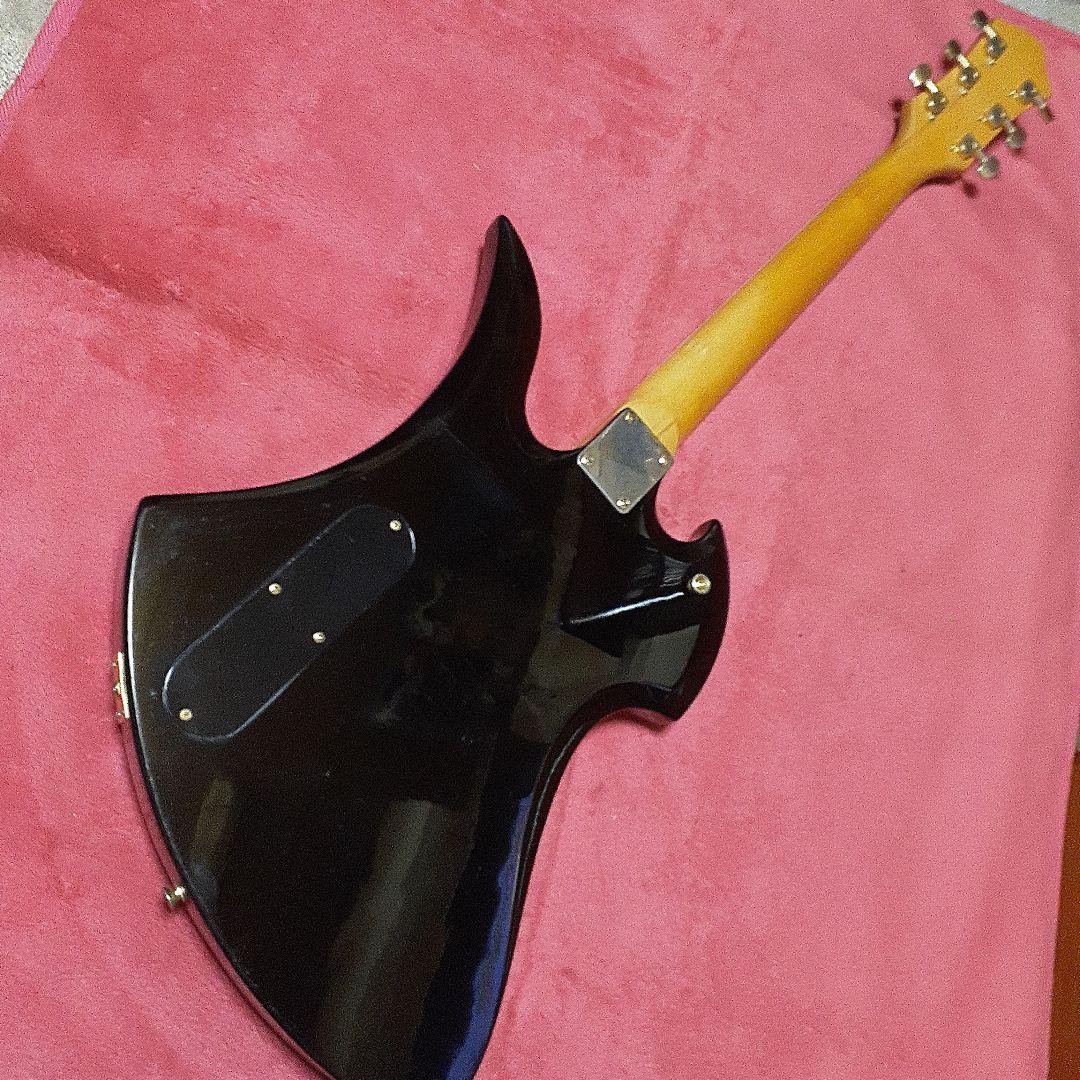 【良・美品】サイケペイント・hideモデル。MGモッキンバードエレキギター。