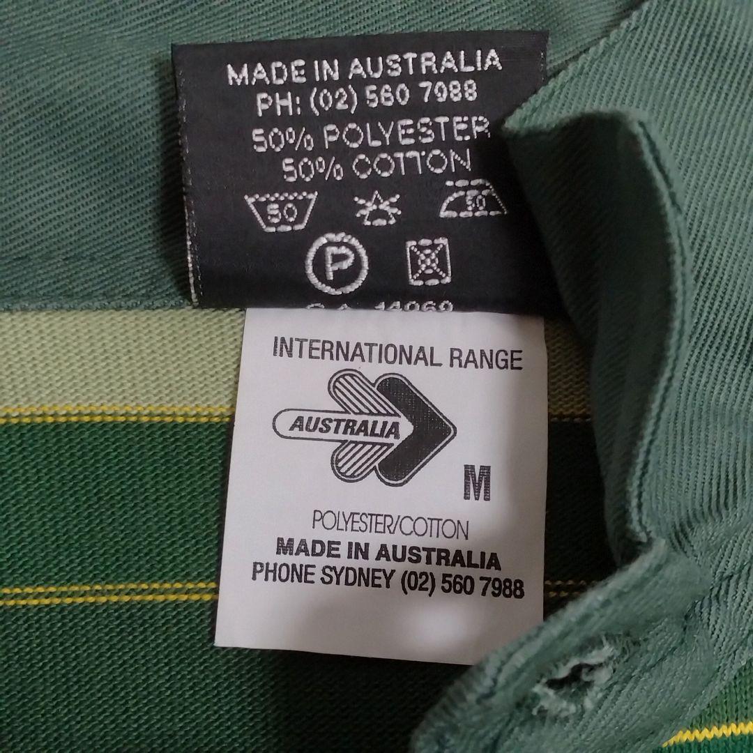 ピアレス ラガーシャツ ポロシャツ カンガルーズ ワラビーズ オーストラリア代表