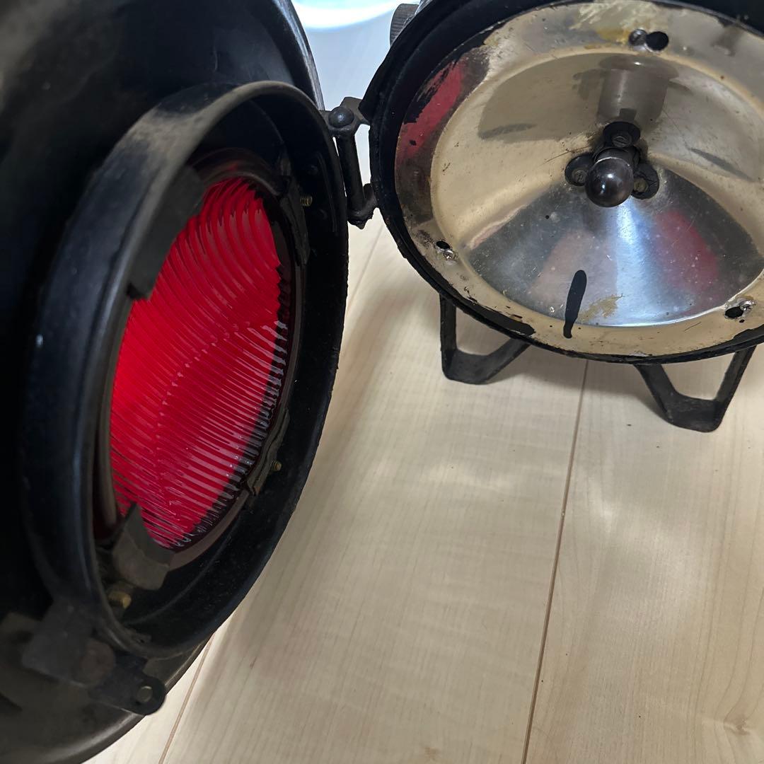 JR 貨車赤灯 国鉄 アンティーク 昭和 レトロ 本物