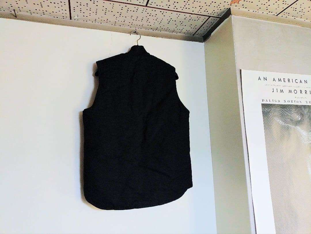 ❒Carhartt【ブラック 】ダックベスト USED美品✨ワンウォッシュ