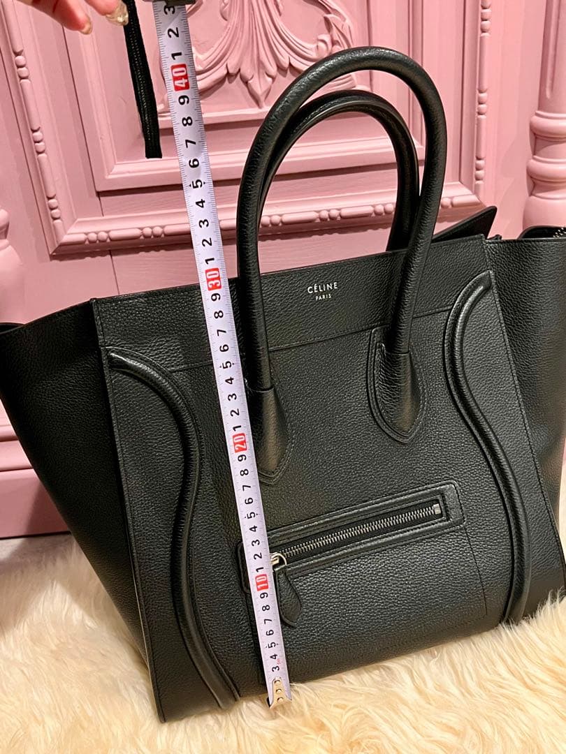 美品　セリーヌ　ラゲージバッグ　ブラック　ビジネス