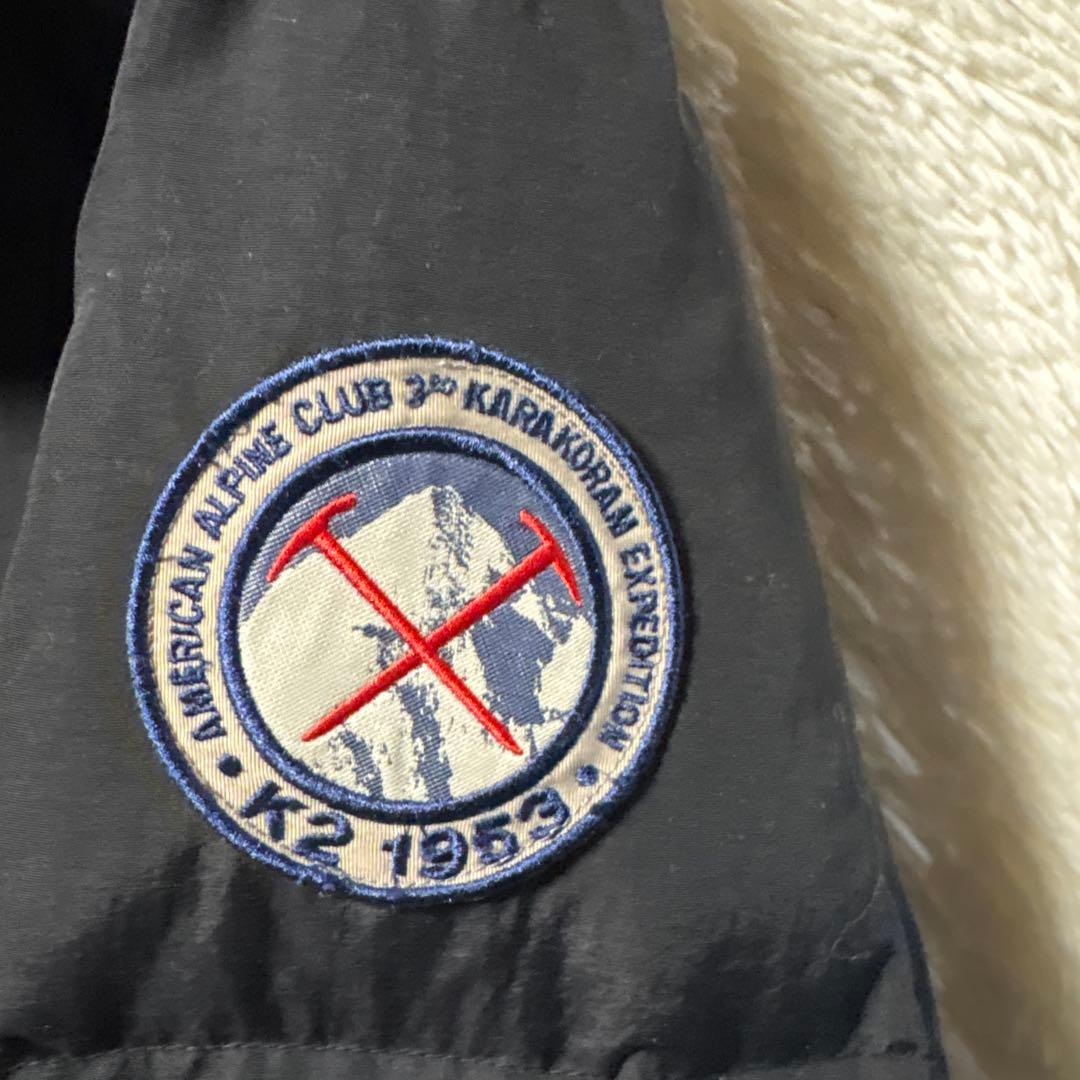 エディバウアー　カラコラム　ダウンジャケット　S表記　黒　フード