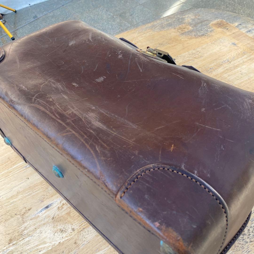 1900年頃の本革　ドクターバッグ