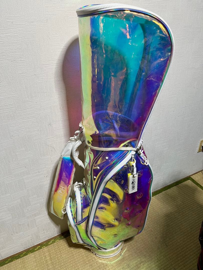 稀少品！HONMA ホンマ　スケルトン クリアキャディバッグ CB12060