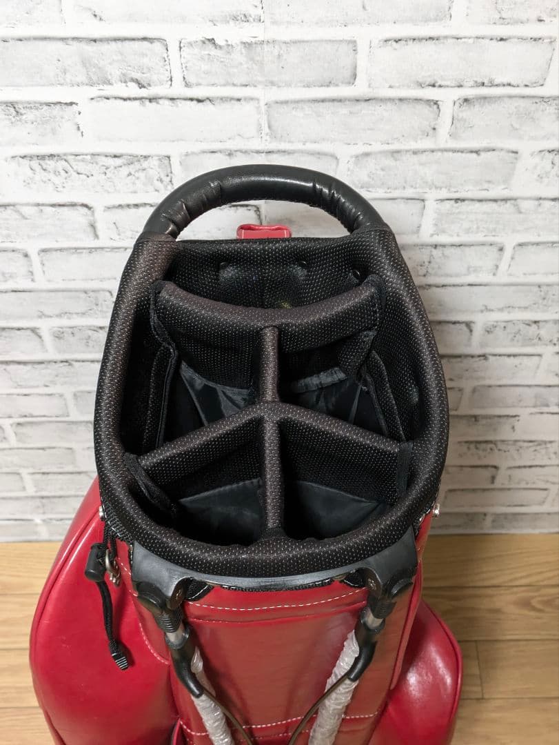 専用★ベルディング　キャディバック　スタンド式　レッド　赤