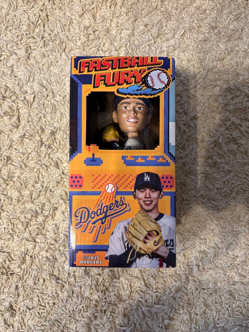 佐々木朗希　ボブルヘッド　ドジャース　フィギュア