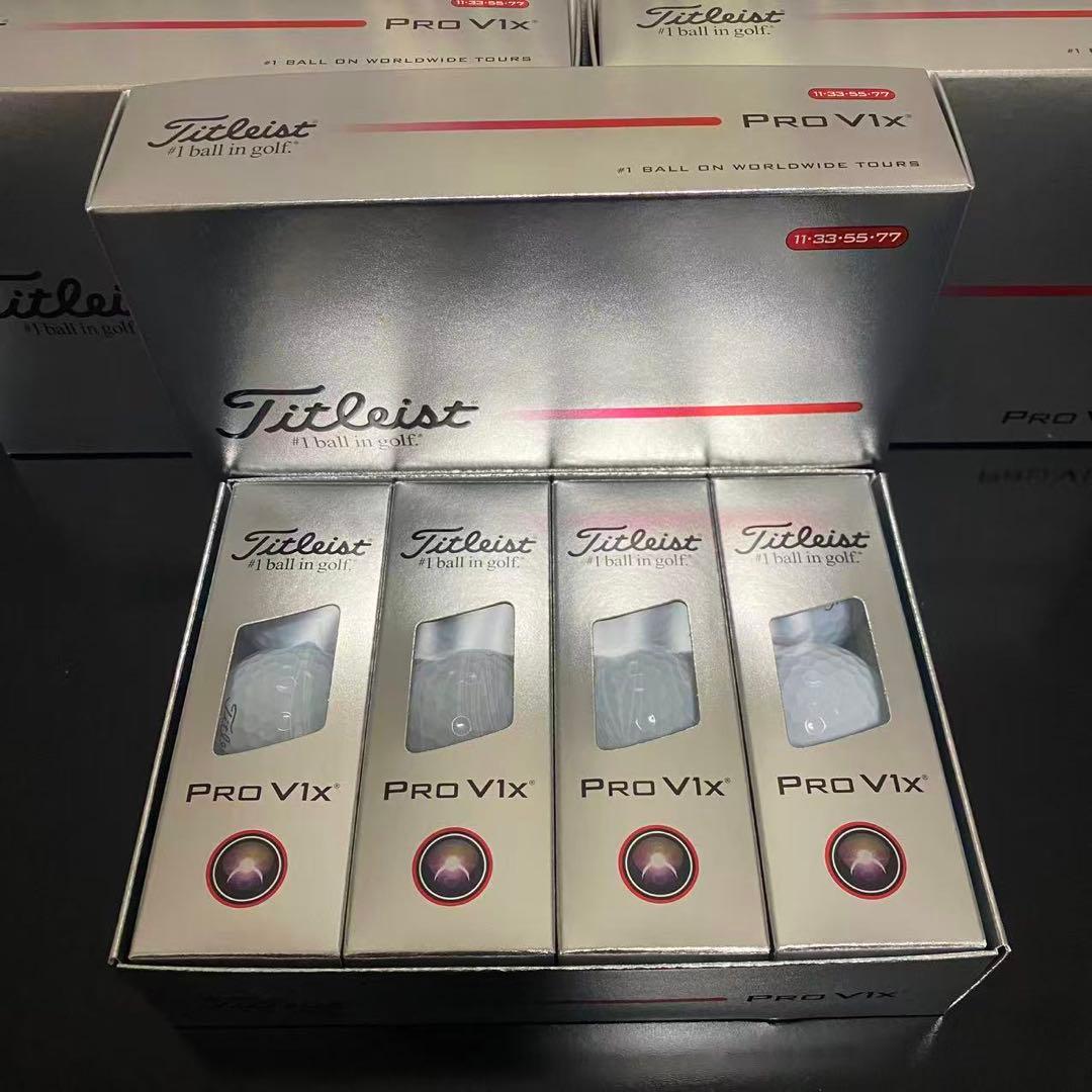 ※ (3箱) 2025 TITLEIST Pro V1x ゴルフボール　12球入