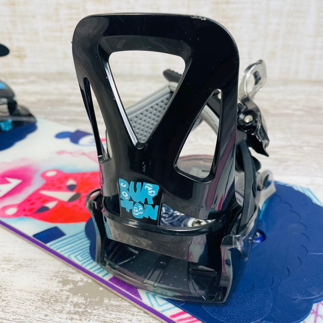 Burton チクレット100&ビンディング&ブーツ　キッズ　スノーボードセット
