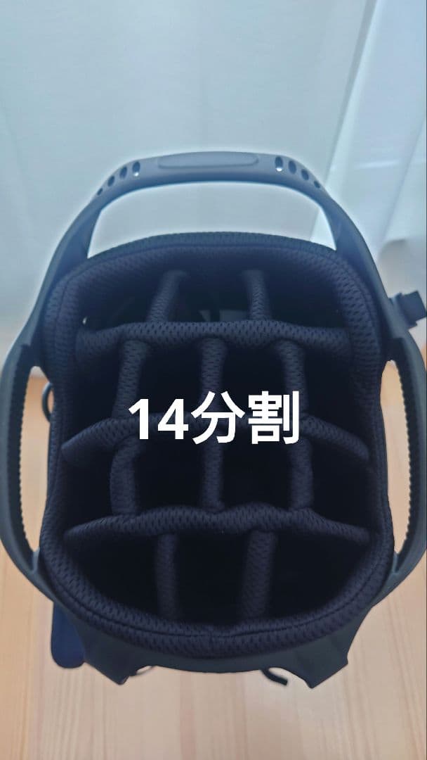 BOYEASKULLEAウルトラライトネイビーキャディバッグ新品未使用品