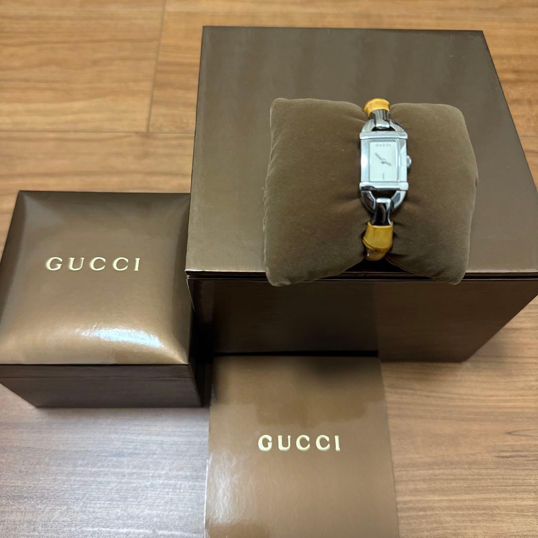 GUCCI レディース 時計 バンブー6800L