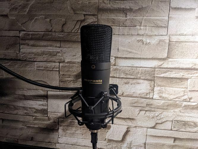 USBコンデンサーマイク マランツプロ MPM2000U　USBマイク